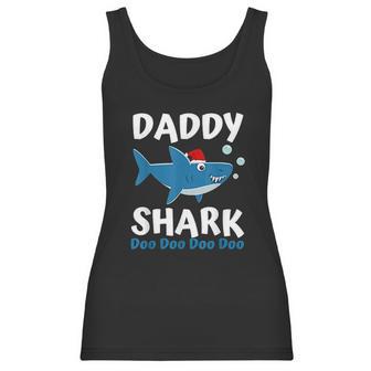 Daddy Shark Christmas Women Tank Top | Favorety DE