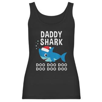 Daddy Shark Doo Doo Christmas Women Tank Top | Favorety AU