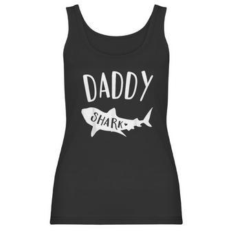 Daddy Shark Doo Doo For Men Fathers Day Christmas Birthday Women Tank Top | Favorety UK