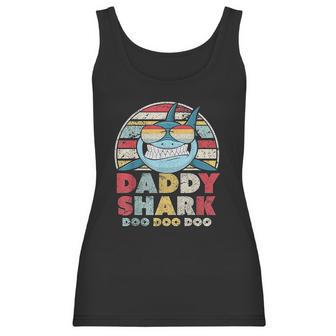 Daddy Shark Gift For Dad Best Christmas Gifts For Dad Women Tank Top | Favorety CA