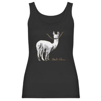 Dali Llama Unisex For The Pun Lover Women Tank Top | Favorety DE