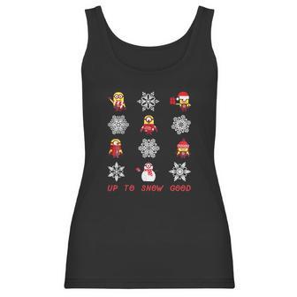 Despicable Me Minions Snowflake Christmas Women Tank Top | Favorety CA