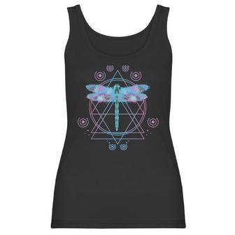 Dragonfly Pastel Goth - Soft Goth Aesthetic Clothes Occult Women Tank Top | Favorety