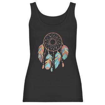 Dream Catcher Native American Feathers Boho Dreamcatcher Women Tank Top | Favorety CA