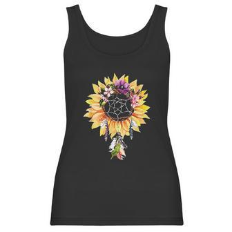 Dream Catcher Sunflower Flower Lover Dreamcatcher Women Tank Top | Favorety CA