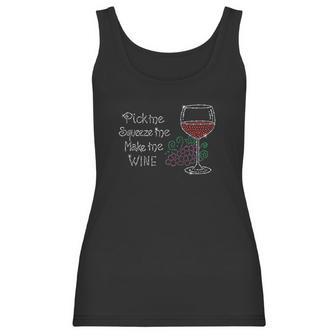 Duchess Apparel Wine Rhinestone Women Tank Top | Favorety