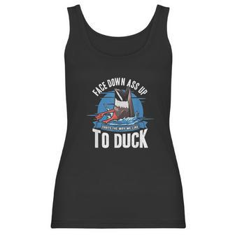 Duck Best Duck Hunter Funny Saying Gift Women Tank Top | Favorety