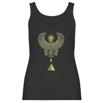 Egyptian Ancient Egypt God Golden Horus Women Tank Top | Favorety