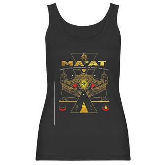 Egyptian Kemetic Goddess Maat Women Tank Top | Favorety CA