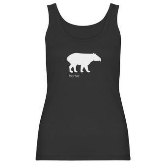 Exmormon Tapir Horse Funny Subtle Exmo Mo No Mo Tee Women Tank Top | Favorety AU