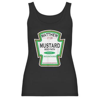 Faith As A Grain Of A Mustard Seed Christian Parody Women Tank Top | Favorety UK