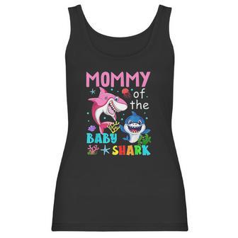 Family Mommy Of The Baby Shark Women Tank Top | Favorety CA