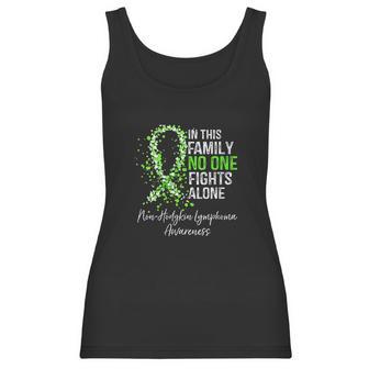 Womens In This Family No One Fights Alone Non-Hodgkin Lymphoma Women Tank Top | Favorety DE