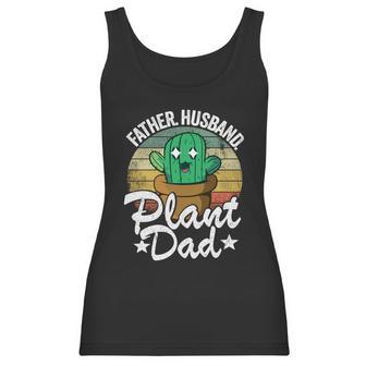 Father Husband Plant Dad Landscapers Gardener Plant Daddy Cool Gift Women Tank Top | Favorety DE