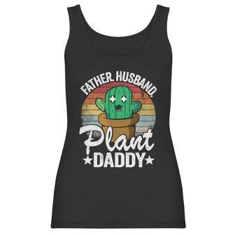 Father Husband Plant Daddy Landscapers Gardener Plant Dad Cute Gift Women Tank Top | Favorety CA