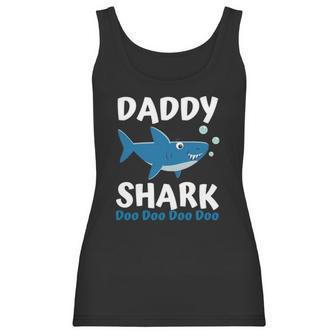 Fathers Day Gift From Wife Son Daughter Daddy Shark Doo Doo Women Tank Top | Favorety CA