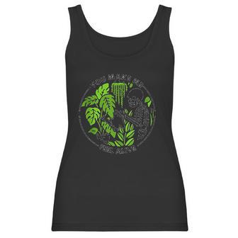 You Make Me Feel Alive Skeleton Plants Funny Halloween Gifts Women Tank Top | Favorety UK