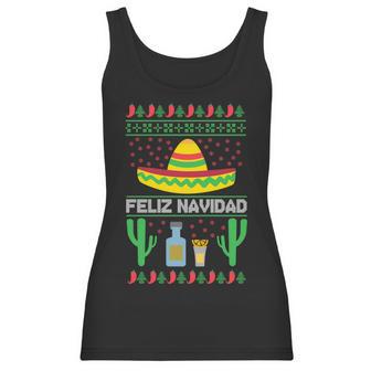 Feliz Navidad Ugly Christmas Women Tank Top | Favorety UK