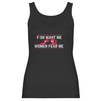 Fish Want Me Women Fear Me Beautiful Art Women Tank Top | Favorety CA