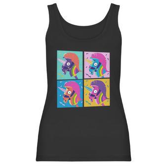 Fortnite Unicorn Llama Rainbow Women Tank Top | Favorety DE