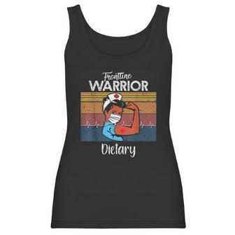 Frontline Warrior Dietary Vintage Women Strong Women Tank Top | Favorety CA