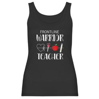 Frontline Warrior Teacher Gift For Teacher Good Women Tank Top | Favorety