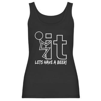 Fuk It Lets Have A Beer Women Tank Top | Favorety