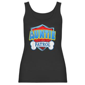 Funny Auntie Patrol Dogs Women Tank Top | Favorety UK