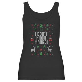 Funny Christmas Vacation I Don T Know Margo Women Tank Top | Favorety UK