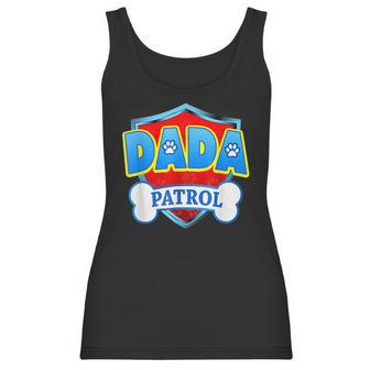 Funny Dada Patrol - Dog Mom Dad For Men Women Women Tank Top | Favorety