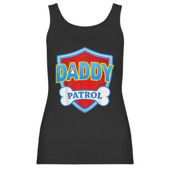 Funny Daddy Patrol - Dog Mom Dad For Men Women Gift Women Tank Top | Favorety AU