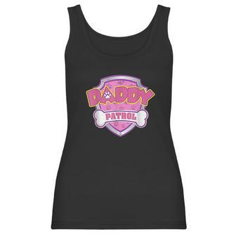 Funny Daddy Patrol Dog Mom Dad For Men Women Women Tank Top | Favorety