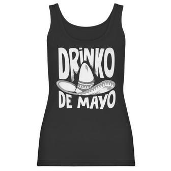 Funny Drinko De Mayo Boys Girls Drinking Beer Wine Women Tank Top | Favorety