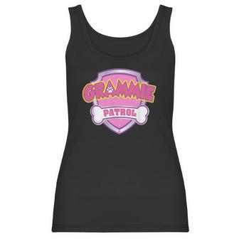 Funny Grammie Patrol - Grandma Women Tank Top | Favorety