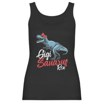 Funny Grandmother Gift Gigisaurus Dinosaur Women Tank Top | Favorety UK