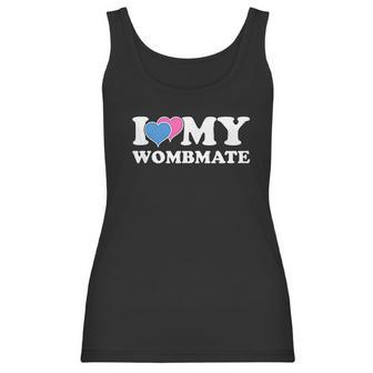 Funny I Love My Wombmate Twin Brother Sister Womb Mates Women Tank Top | Favorety CA