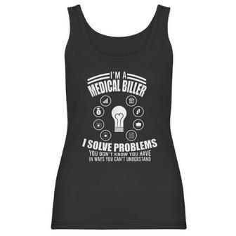 Funny Medical Coder Billing I Am A Medical Biller Nurse Gift Women Tank Top | Favorety DE