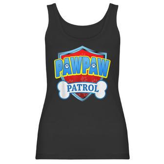 Funny Pawpaw Patrol-Dog Mom Dad Gift Birthday Party Family Women Tank Top | Favorety