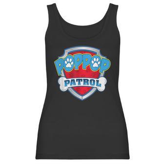 Funny Poppop Patrol Dog Gift Birthday Party Men Women T-Shirt Graphic Print Casual Unisex Tee Women Tank Top | Favorety