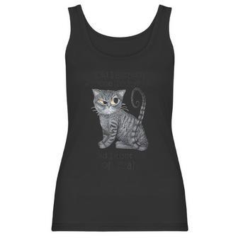 Funny Sarcastic Cat Have Did I Scratch Anyone Today Graphic Design Printed Casual Daily Basic Women Tank Top | Favorety UK