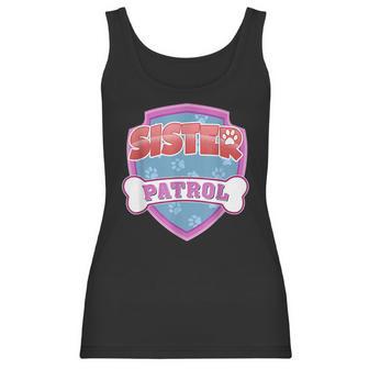 Funny Sister Patrol - Dog Mom Dad Women Tank Top | Favorety AU