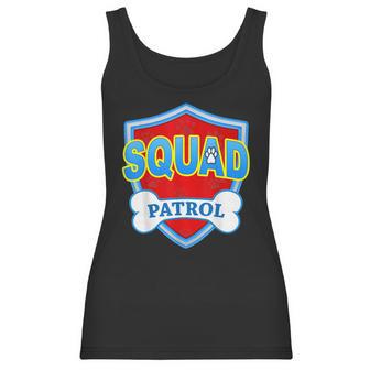 Funny Squad Patrol - Dog Mom Dad For Men Women Women Tank Top | Favorety AU