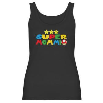 Funny Super Mommio Video Game Lover Mothers Day Women Tank Top | Favorety UK