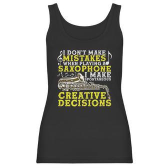 Funny Tenor Saxophone Gift Men Women Boys Girls Sax Players Women Tank Top | Favorety UK