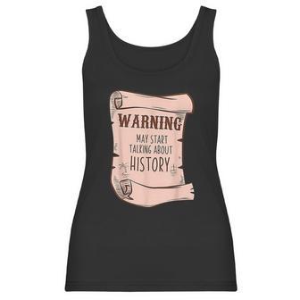 Funny History Buff Teacher Social Studies Nerd Geek Gifts Women Tank Top | Favorety UK