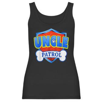 Funny Uncle Patrol - Dog Mom Dad For Men Women Women Tank Top | Favorety AU