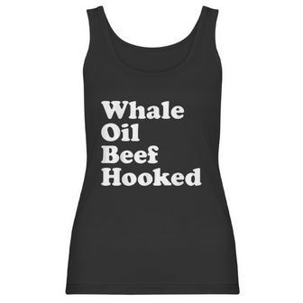 Funny Whale Oil Beef Hooked Women Tank Top | Favorety AU