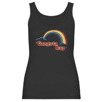 Gangsta Rap Retro Rainbow Women Tank Top | Favorety AU