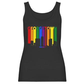 Georgetown Capital Country Lgbt Pride Rainbow Women Tank Top | Favorety