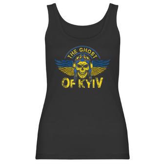 The Ghost Of Kyiv Support Ukraine Free Ukrainian Men Women T-Shirt Graphic Print Casual Unisex Tee Women Tank Top | Favorety